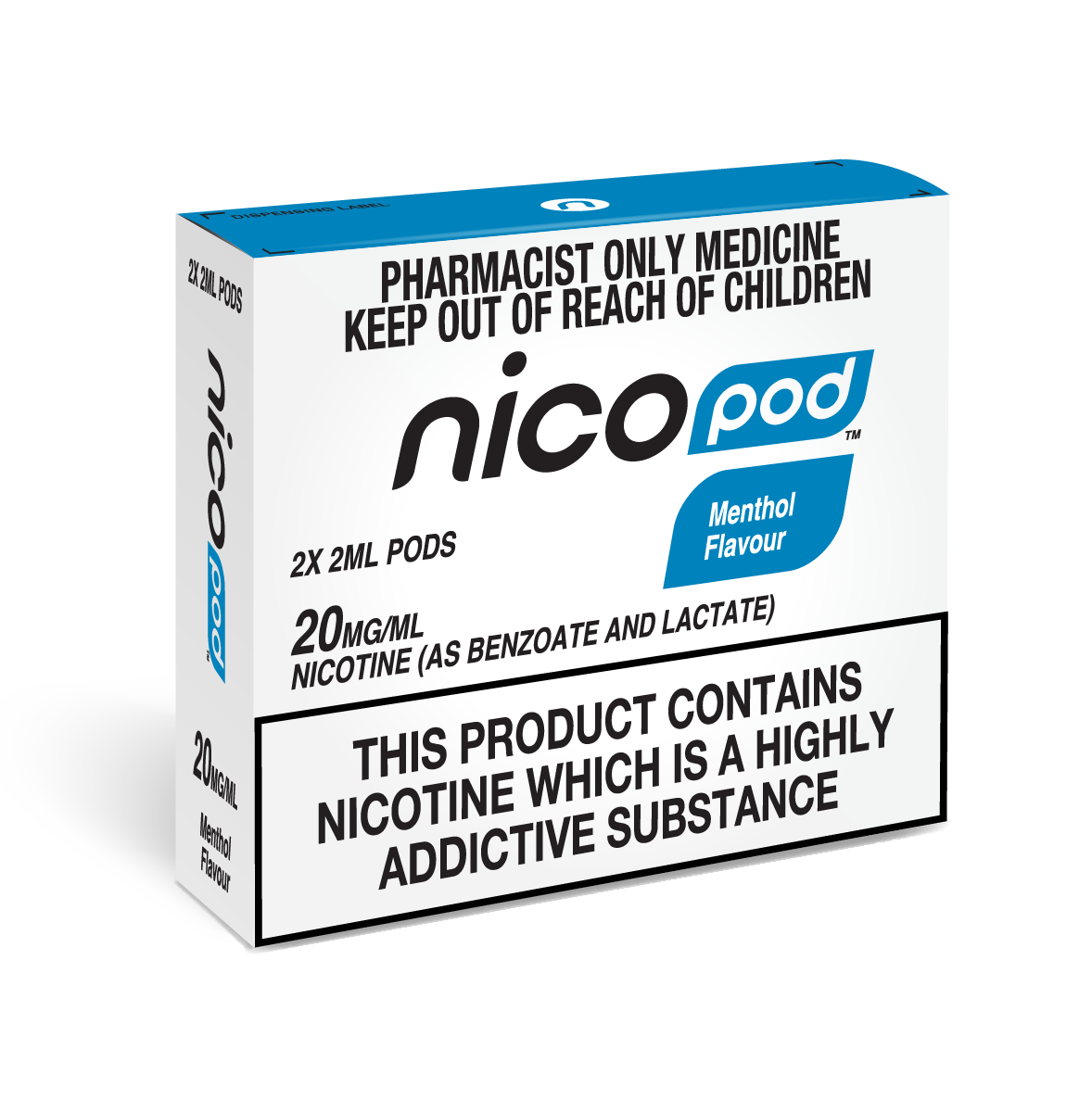Nicopod 20mg Menthol Pod