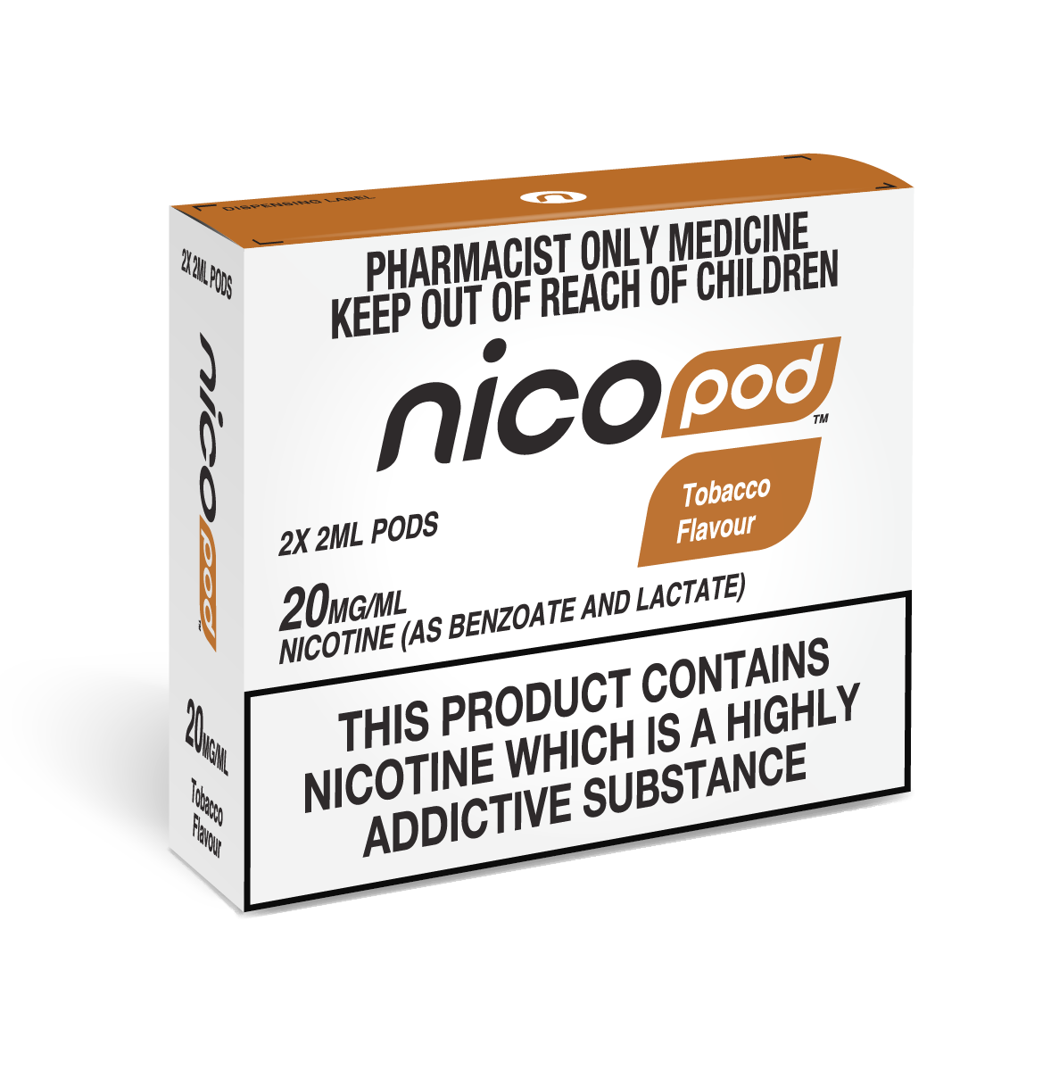 Nicopod 20mg Tobacco Pod