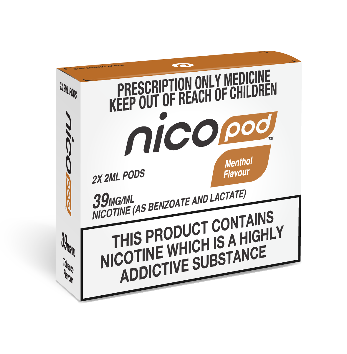 Nicopod 39mg Tobacco Pod