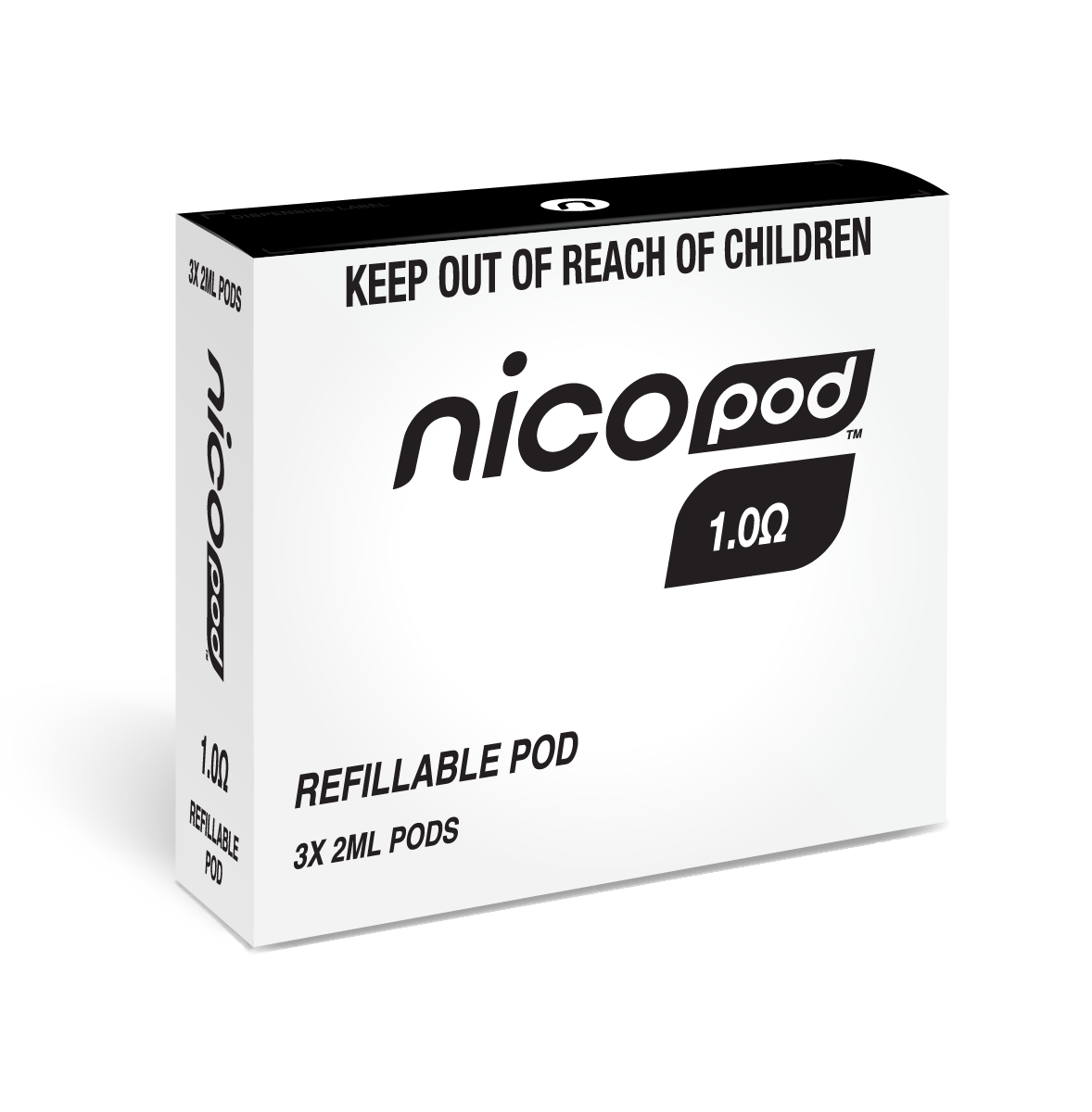 Nicopod Refillable Pod 1.0ohm