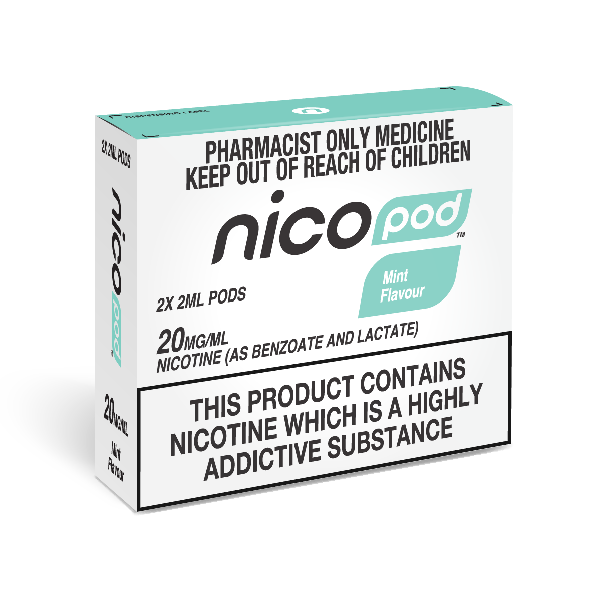 Nicopod 20mg Mint Pod