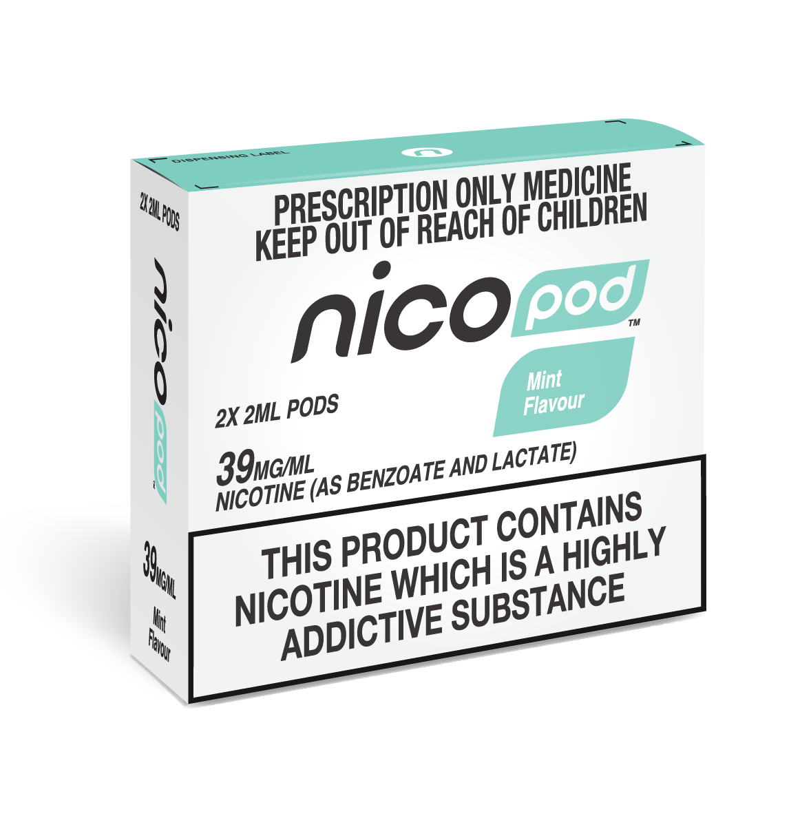 Nicopod 39mg Mint Pod