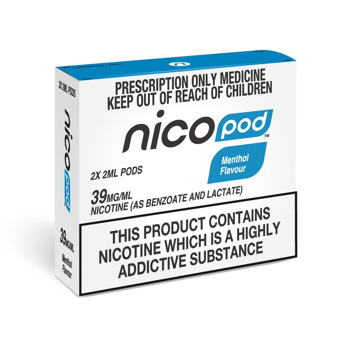 Nicopod 39mg Menthol Pod