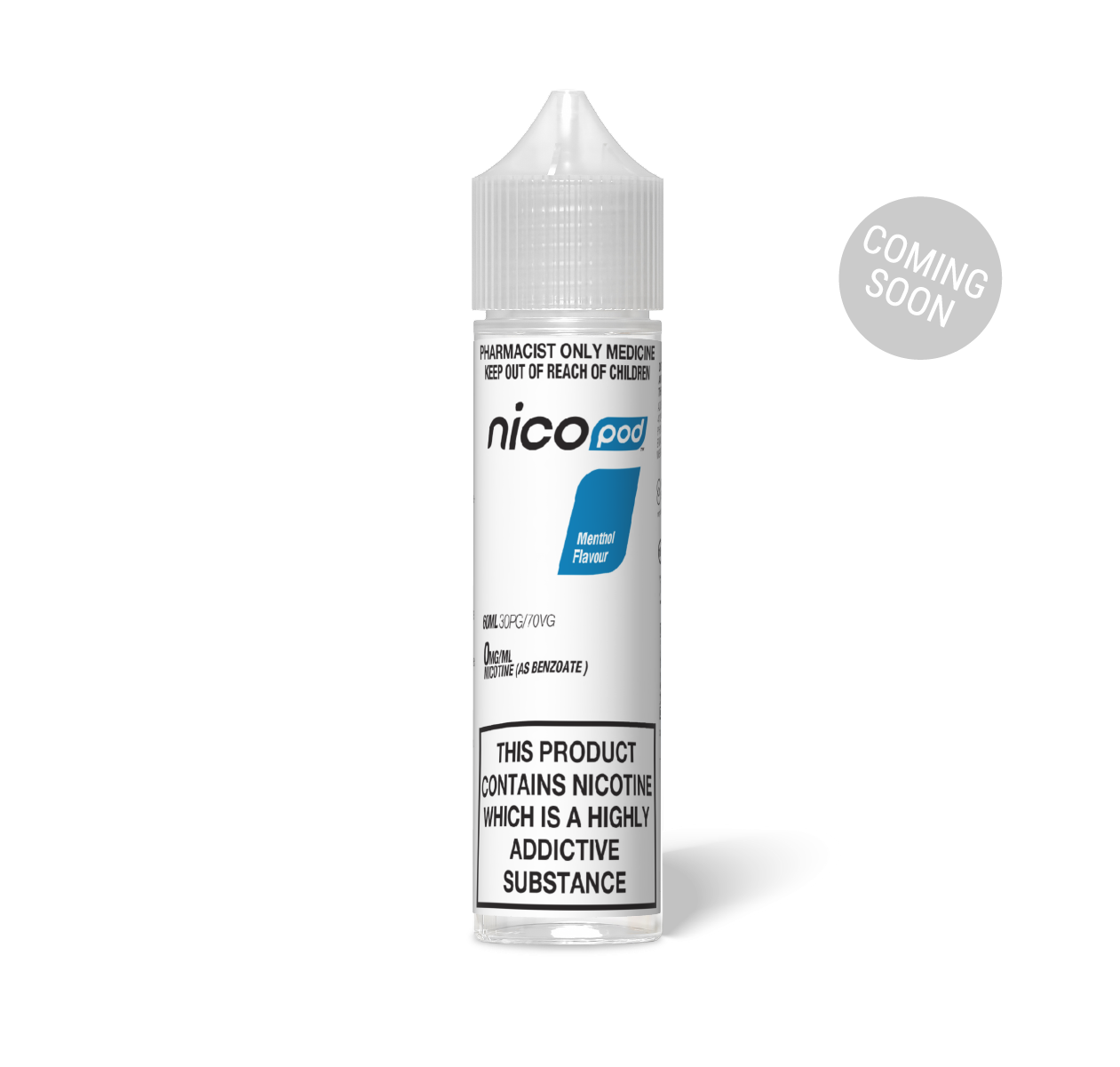 NICOPOD MENTHOL FREEBASE (60ML)